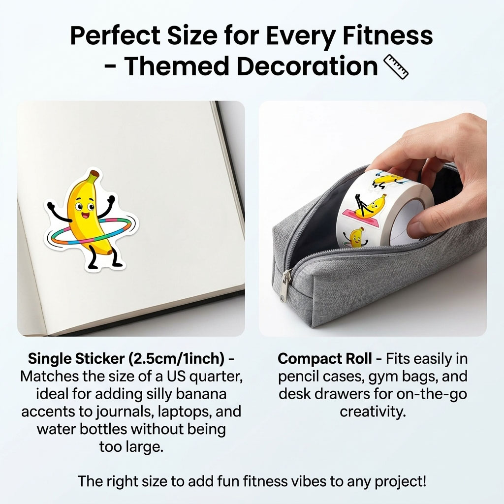 500 шт. забавных наклеек-банан – обзор и цена Fitness Journal Planner