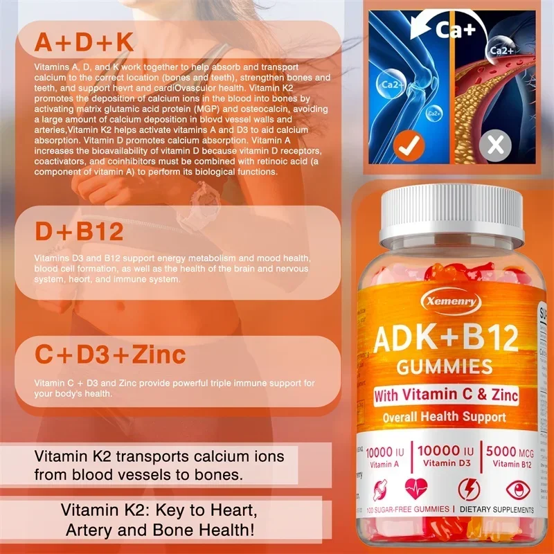 Витамин D3 K2 + витамин B12 же – обзор и цена Health Wellness Items
