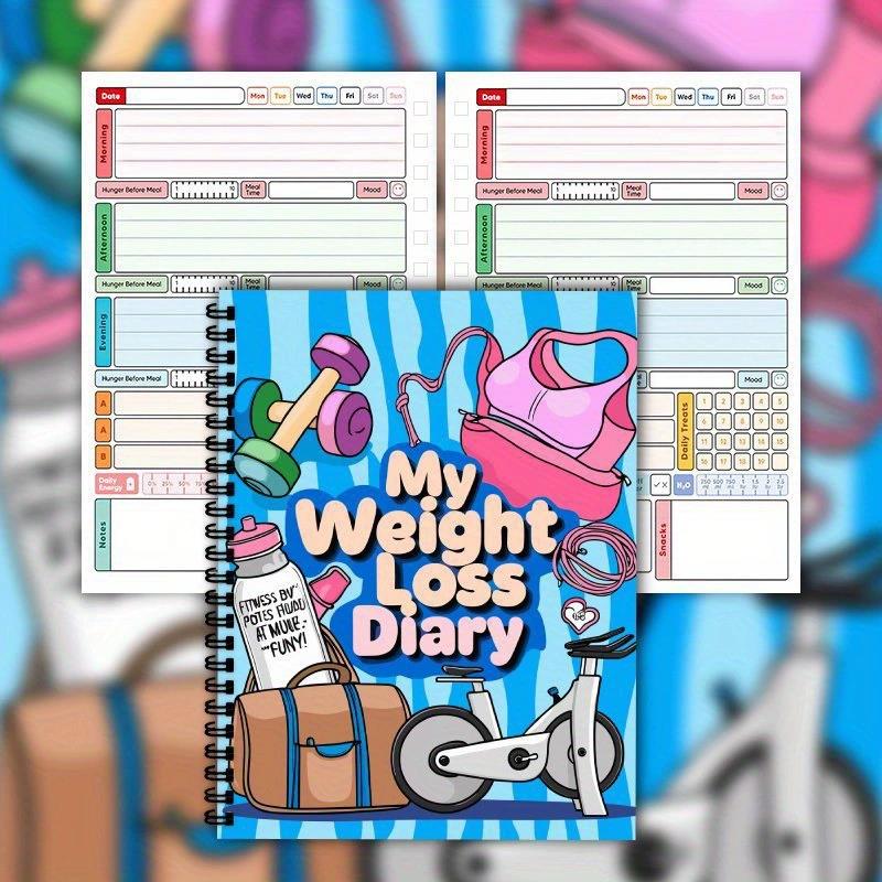 Книга «План похудеть 12 нежек» – обзор и цена Fitness Journal Planner